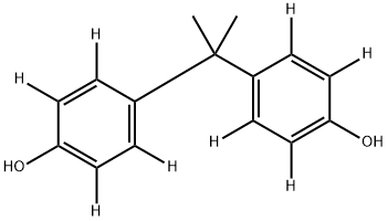 BISPHENOL-A-2,2',3,3',5,5',6,6'-D8 Struktur