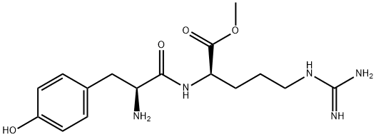 tyrosylarginine methyl ester Struktur