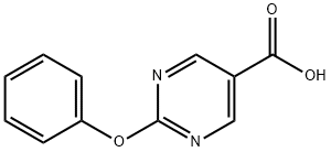 2-Phenoxy-pyriMidine-5-carboxylic acid Struktur