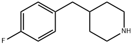 4-(4'-Fluorobenzyl)piperidine Struktur