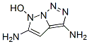 6H-Pyrazolo[1,5-c][1,2,3]triazole-3,5-diamine,  6-hydroxy- Struktur