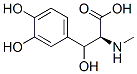 3-(3,4-dihydroxyphenyl)-N-methylserine Struktur