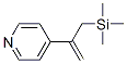 Pyridine, 4-[1-[(trimethylsilyl)methyl]ethenyl]- (9CI) Struktur