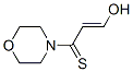 Morpholine,  4-(3-hydroxy-1-thioxo-2-propenyl)-  (9CI) Struktur