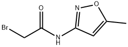 2-BroMo-N-(5-Methyl Isoxazole-3-Yl)AcetaMide Struktur