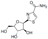 2-beta-arabinofuranosylthiazole-4-carboxamide Struktur