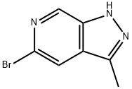 5-Bromo-3-methyl-1H-pyrazolo[3,4-c]pyridine Struktur