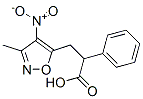 5-Isoxazolepropanoic  acid,  3-methyl-4-nitro--alpha--phenyl- Struktur