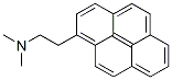 N,N-dimethyl-2-pyren-1-yl-ethanamine Struktur