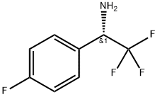 (1S)-2,2,2-TRIFLUORO-1-(4-FLUOROPHENYL)ETHYLAMINE Struktur