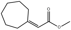 METHYL CYCLOHEPTYLIDENEACETATE Struktur