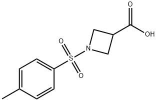 1-Tosylazetidine-3-carboxylic acid Struktur