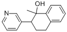 1-METHYL-2-PYRIDIN-3-YL-1,2,3,4-TETRAHYDRO-NAPHTHALEN-1-OL Struktur