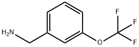 3-(トリフルオロメトキシ)ベンジルアミン 化學(xué)構(gòu)造式