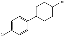 CYCLOHEXANOL, 4-(4-CHLOROPHENYL)- Struktur