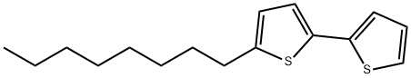 5-n-Octyl-2,2'-bithiophene Struktur