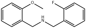 N-(2-Fluorobenzyl)-2-MethoxybenzylaMine, 97% Struktur