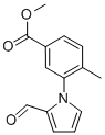 3-(2-FORMYL-1H-PYRROL-1-YL)-4-METHYL-BENZOIC ACID METHYL ESTER Struktur