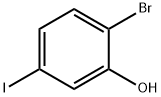 2-BROMO-5-IODOPHENOL Struktur