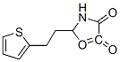 3-(2-(2-thienyl)ethyl)-2,4-oxazolidenedione Struktur