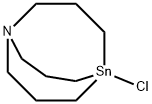 5-Chloro-1-aza-5-stanna-bicyclo[3.3.3]undecane Struktur