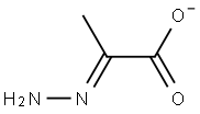 pyruvate hydrazone Struktur