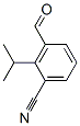 Benzonitrile, 3-formyl-2-(1-methylethyl)- (9CI) Struktur