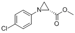 (R)-METHYL 1-(4-CHLOROPHENYL)AZIRIDINE-2-CARBOXYLATE Struktur