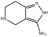 4,5,6,7-tetrahydro-1H-pyrazolo[4,3-c]pyridin-3-Amine Struktur