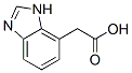 1H-Benzimidazole-7-acetic  acid Struktur