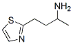 2-Thiazolepropanamine,  -alpha--methyl- Struktur