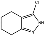 3-chloro-1H-4,5,6,7-tetrahydroindazole Struktur