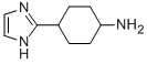 Cyclohexanamine,  4-(1H-imidazol-2-yl)- Struktur