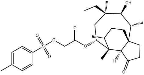 2’-Tosyloxy-dihydropleuromutilin Struktur