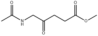 METHYL 5-ACETYLAMINOLEVULINATE
 Struktur