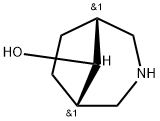 endo-3-Azabicyclo[3.2.1]octan-8-ol Struktur