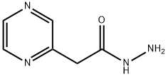 2-Pyrazineacetic  acid,  hydrazide Struktur