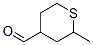 2H-Thiopyran-4-carboxaldehyde, tetrahydro-2-methyl- (9CI) Struktur