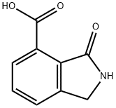 3-OXO-2,3-DIHYDRO-1H-ISOINDOLE-4-CARBOXYLIC ACID Struktur