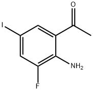 Ethanone,1-(2-amino-3-fluoro-5-iodophenyl)- Struktur