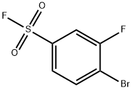 4-Bromo-3-fluorobenzenesulfonylfluoride Struktur