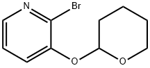 2-BROMO-3-(TETRAHYDRO-2-PYRANYLOXY)PYRIDINE Struktur