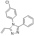 4-(4-CHLOROPHENYL)-3-PHENYL-5-VINYL-4H-1,2,4-TRIAZOLE Struktur