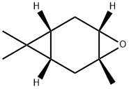 [1R-(1alpha,3beta,5beta,7alpha)]-3,8,8-trimethyl-4-oxatricyclo[5.1.0.03,5]octane  Struktur