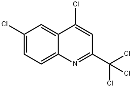 4,6-DICHLORO-2-TRICHLOROMETHYL-QUINOLINE Structure