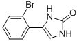 4-(2-Bromo-phenyl)-1,3-dihydro-imidazol-2-one Struktur