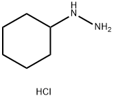 1-cyclohexylhydrazine dihydrochloride Struktur