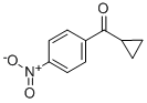 CYCLOPROPYL-P-NITROPHENYL KETONE Struktur