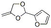 1,3-Dioxolane,  2-(2-furanyl)-4-methylene- Struktur