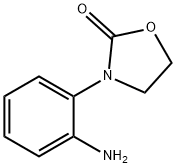 3-(2-aminophenyl)-1,3-oxazolidin-2-one Struktur